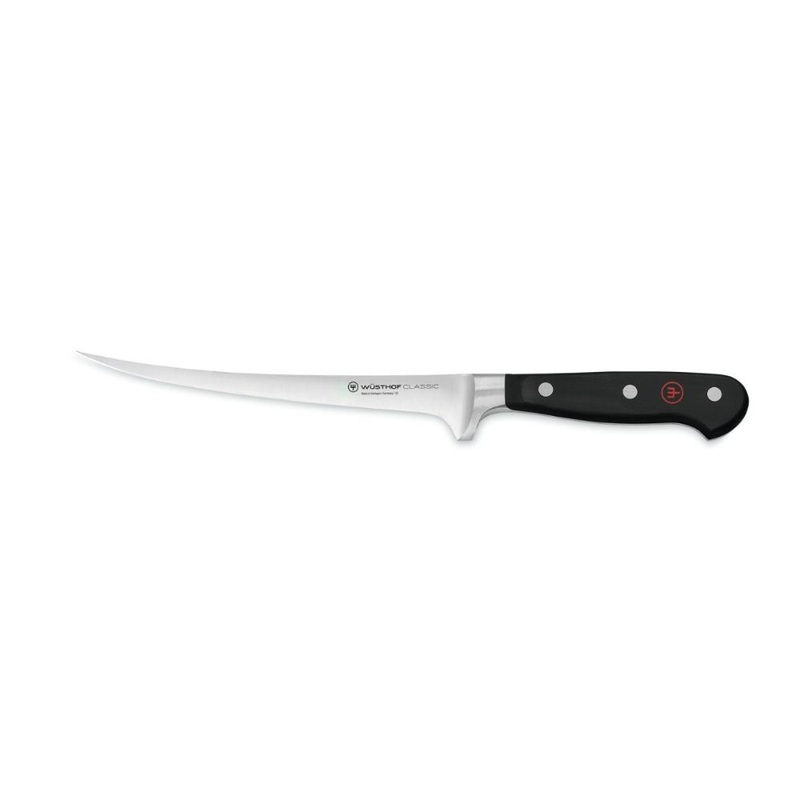 WSTHOF Classic Curved Filleting Knife - 18cm