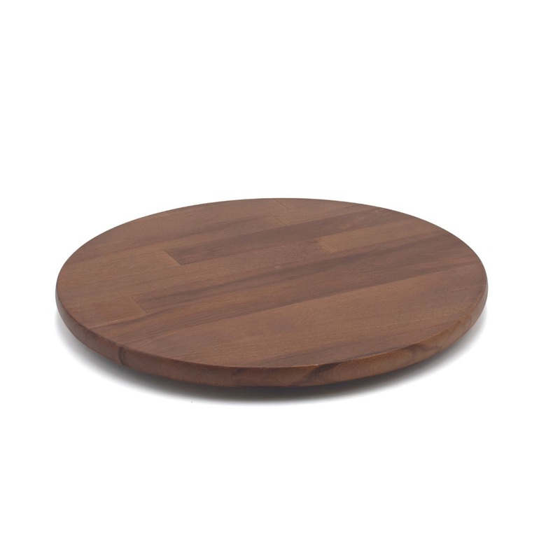 Bisetti Lazy Susan Dark Walnut - 40cm