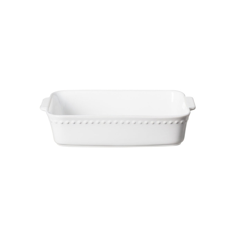 Costa Nova Pearl White Oven/Table Baker - 33cm