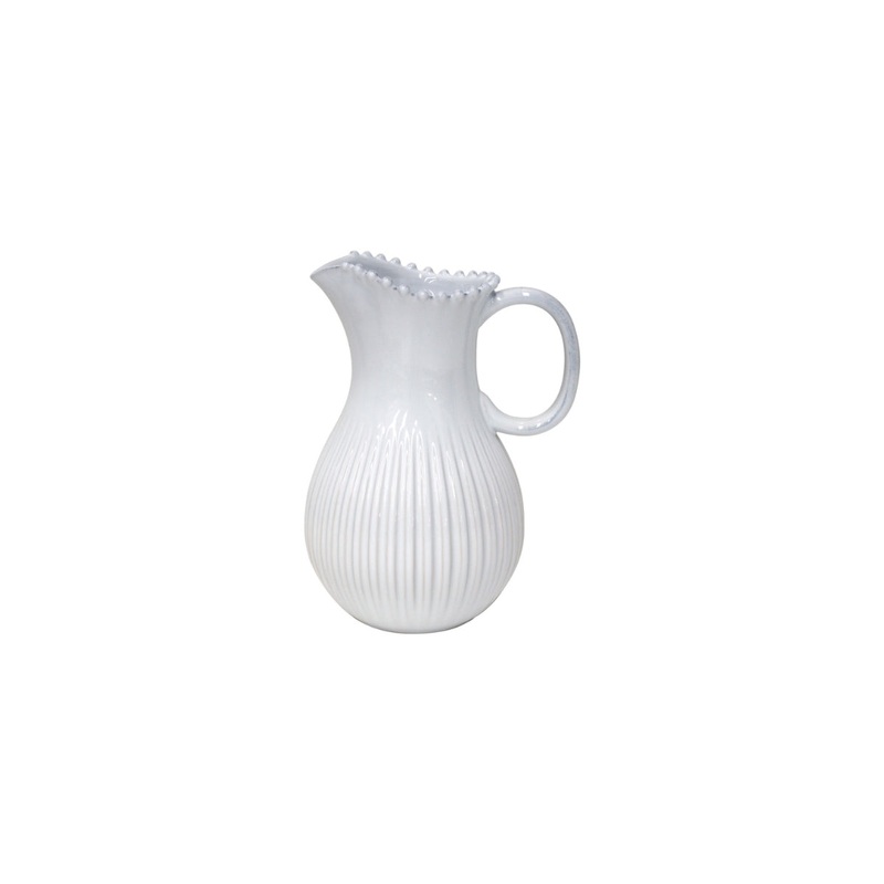 Costa Nova Pearl White Pitcher - 2.6lt