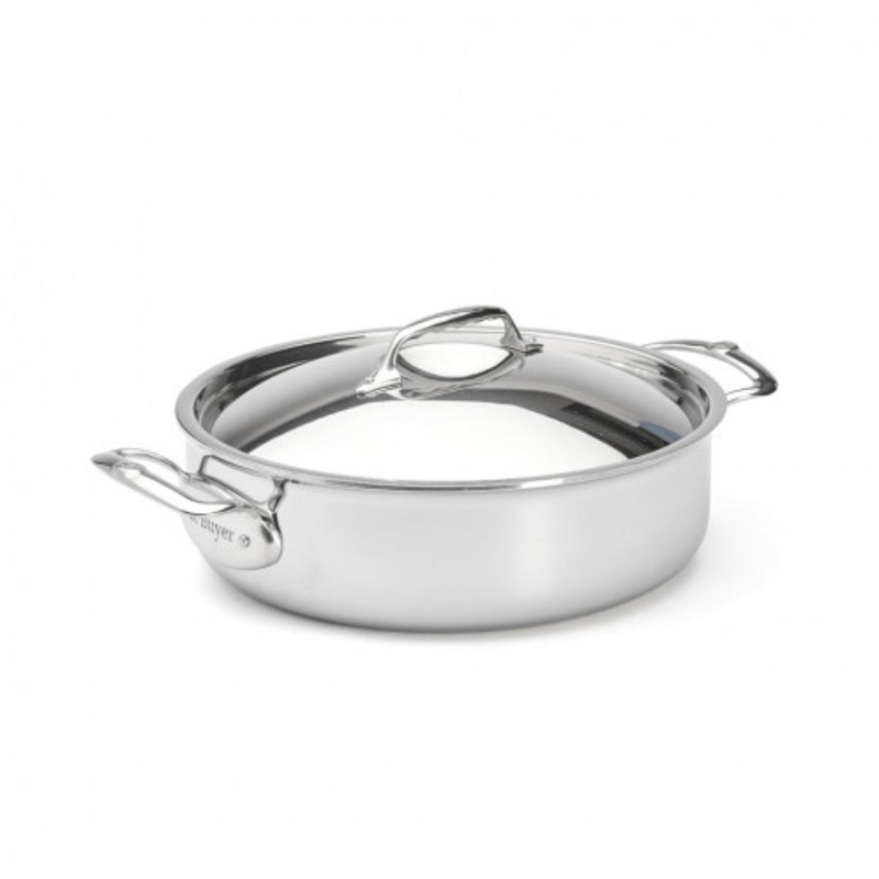 De Buyer Affinity Saute Pan w/Lid - 28cm/5L