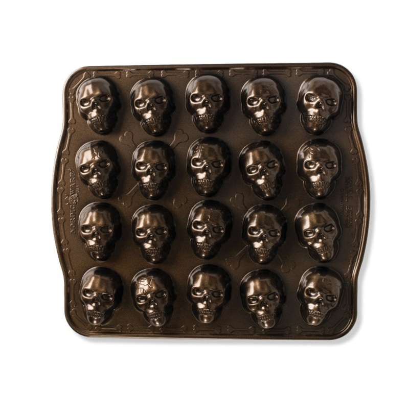 Nordic Ware Skull Bites Cakelet Bundt Pan