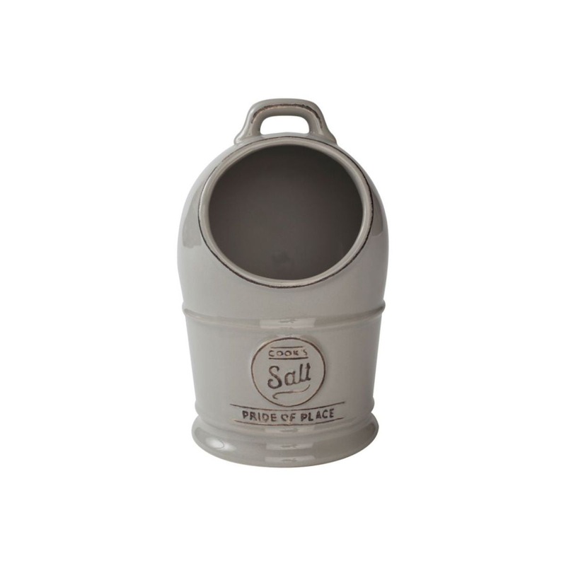 T&G Pride of Place Salt Jar - Light Grey