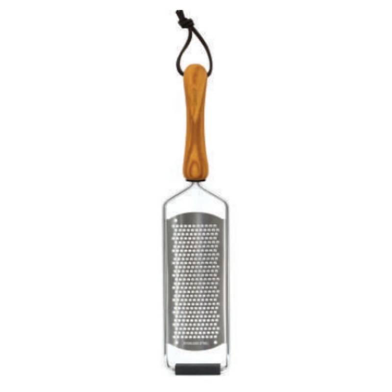 Bisetti Fine Grater - Olivewood Handle