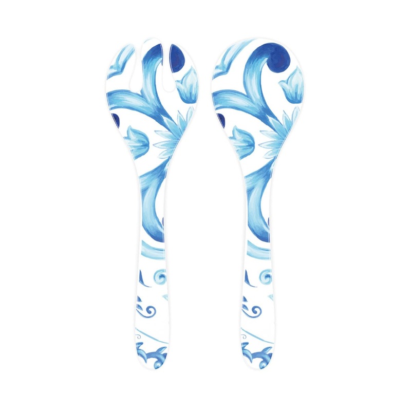 Guzzini Blues Melamine Salad Servers