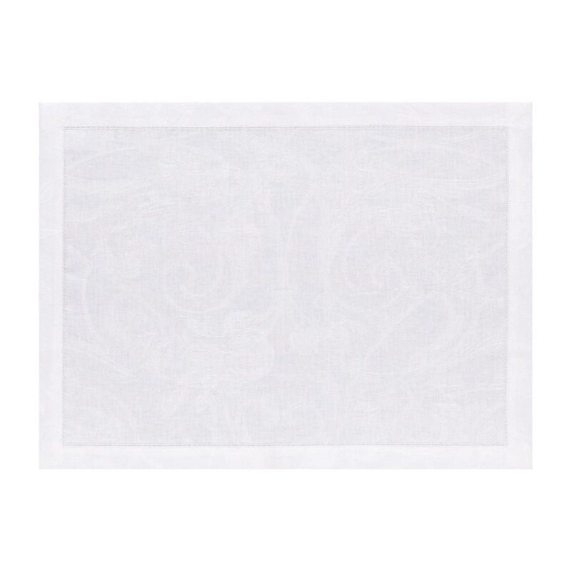 Le Jacquard Francaise Tivoli Placemat - White