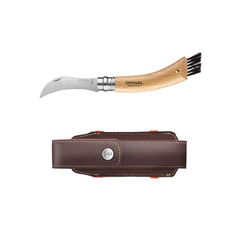 Opinel Mushroom Brush Gift Set
