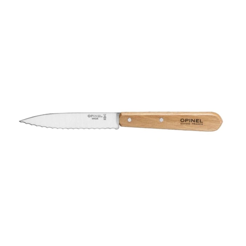 Opinel Serrated Knife Beechwood