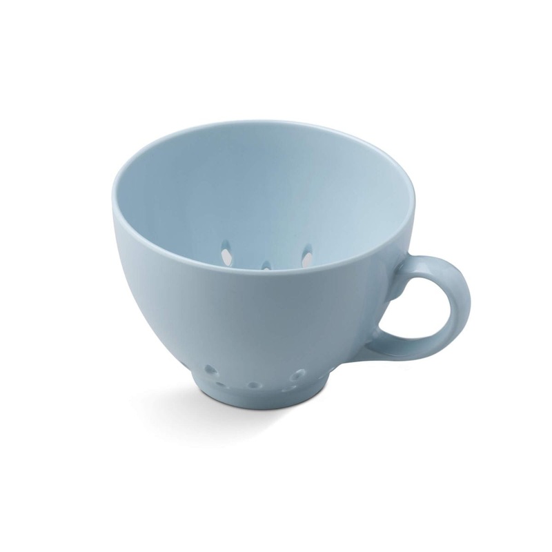 Zeal Berry Colander w/Handle - Duck Egg