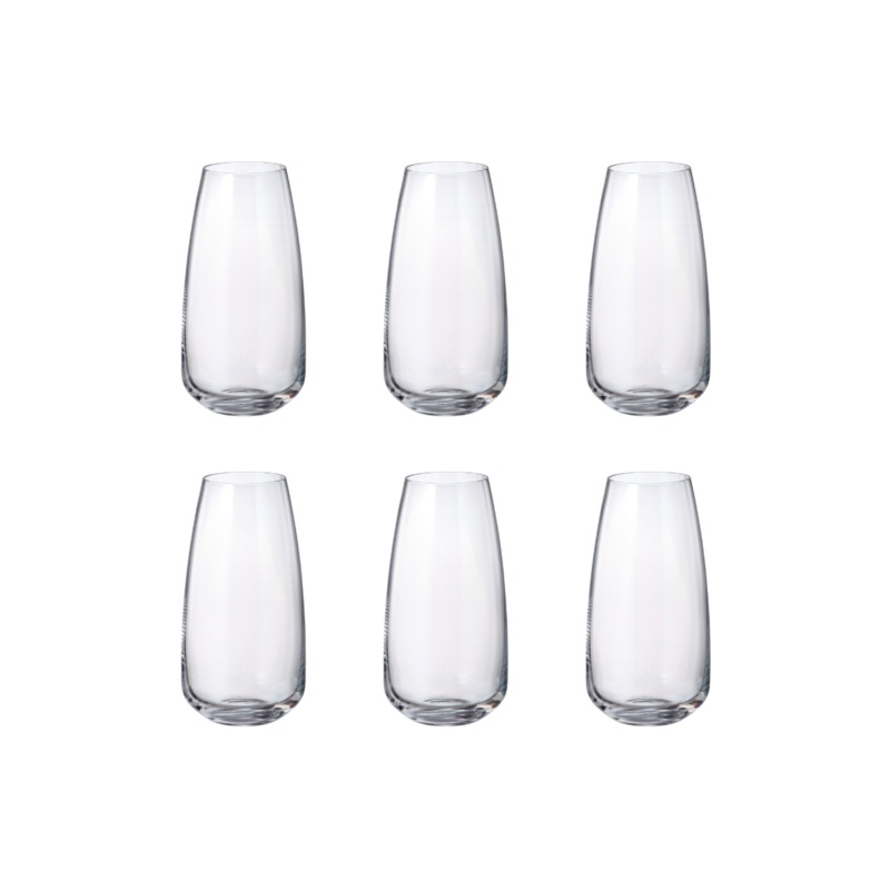 Crystal Bohemia Anser Highball Glasses - set of 6