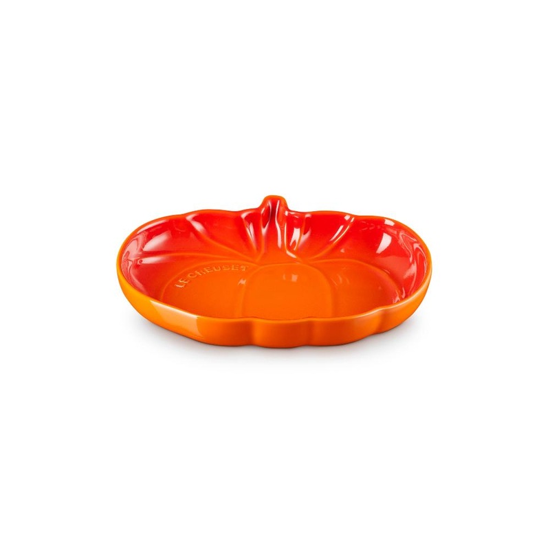 Le Creuset Stoneware Medium Pumpkin Dish - Volcanic