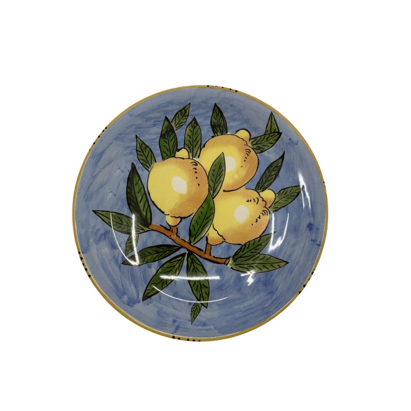 Sicilian Lemon Large Plate 31cm - LtBlue