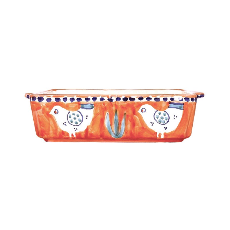 Amalfi Pink Gallina Oven/Serving Dish - 25cm