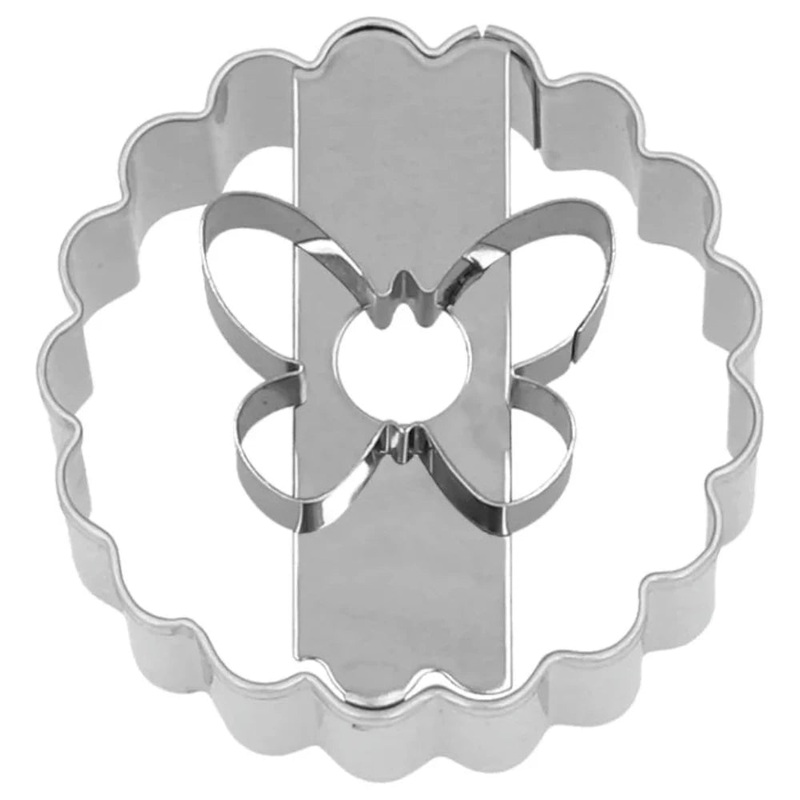Birkmann Cookie Cutter - Linzer Butterfly 5cm