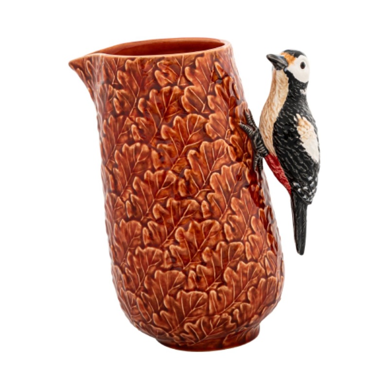 Bordallo Pinheiro Woodpecker Jug