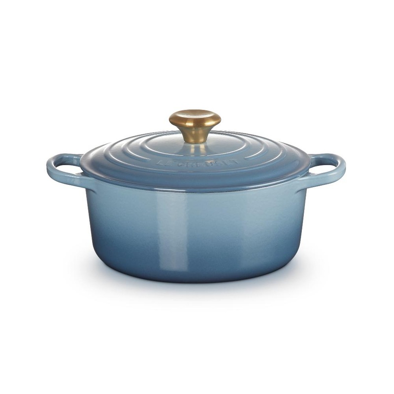 Le Creuset Signature Round Casserole - 28cm Chambray