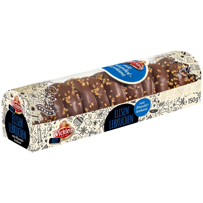 Wicklein Mini Lebkuhen Almond Brittle - 150gr
