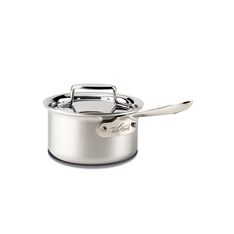 All-Clad D5 Saucepan with Lid - 1.5Qt / 1.4L