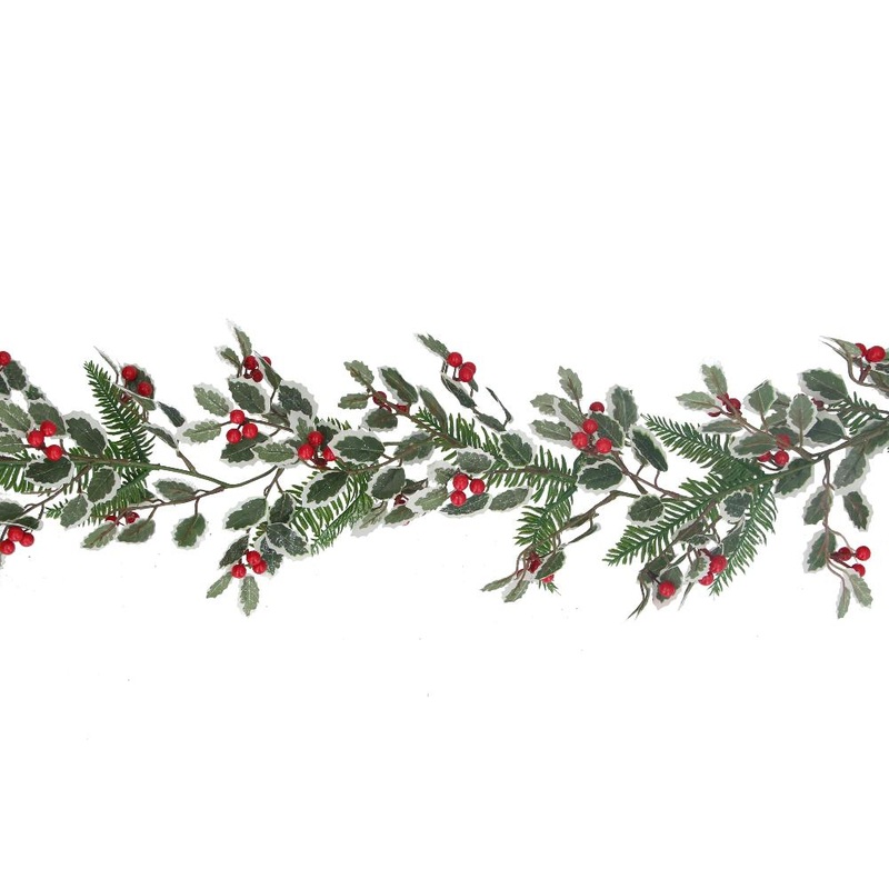 Christmas Garland - Holly - 180cm