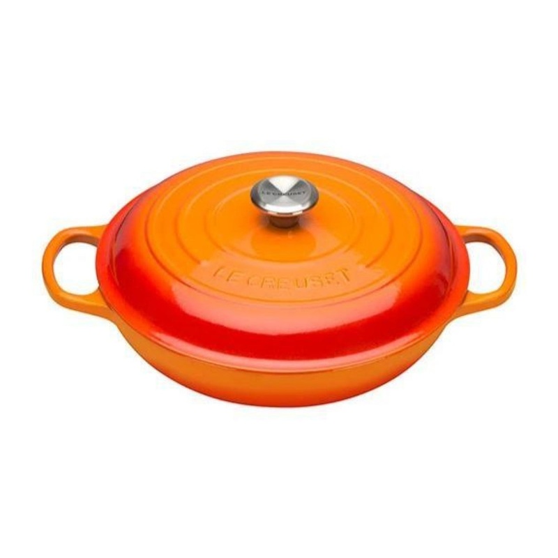 Le Creuset Signature Shallow Casserole 30cm - Volcanic