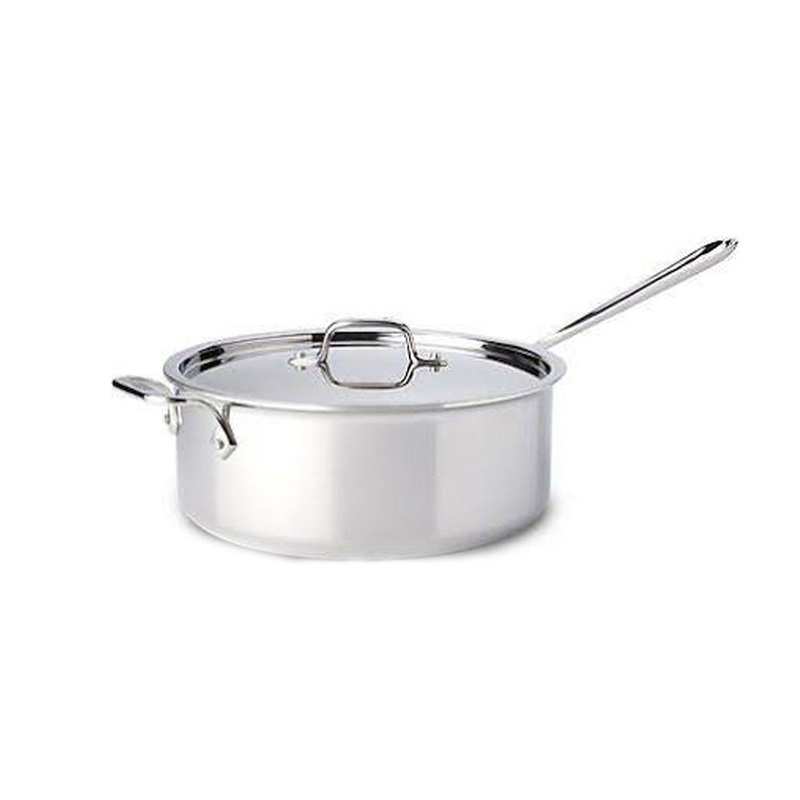 All-Clad D3 Deep Saut Pan - 6Qt / 5.7L