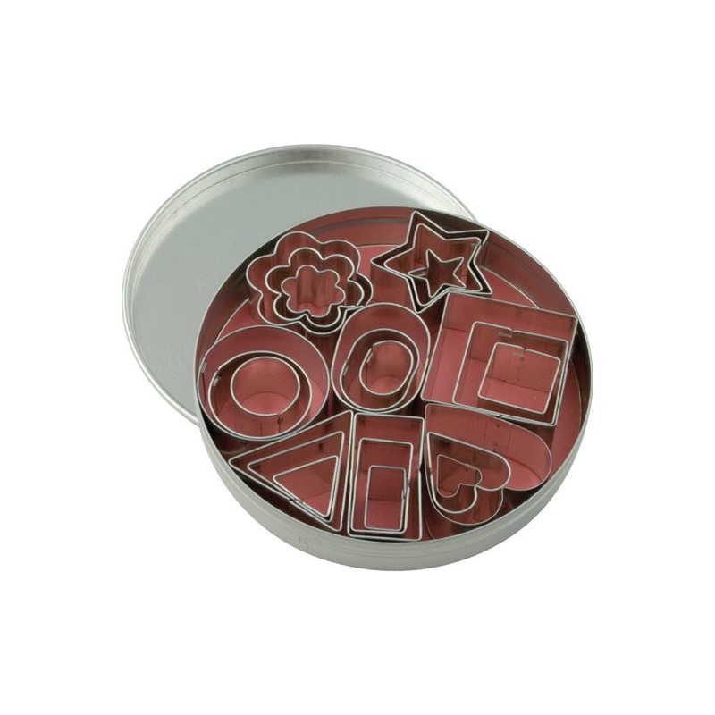 Assorted Mini Cookie Cutters - Set of 24