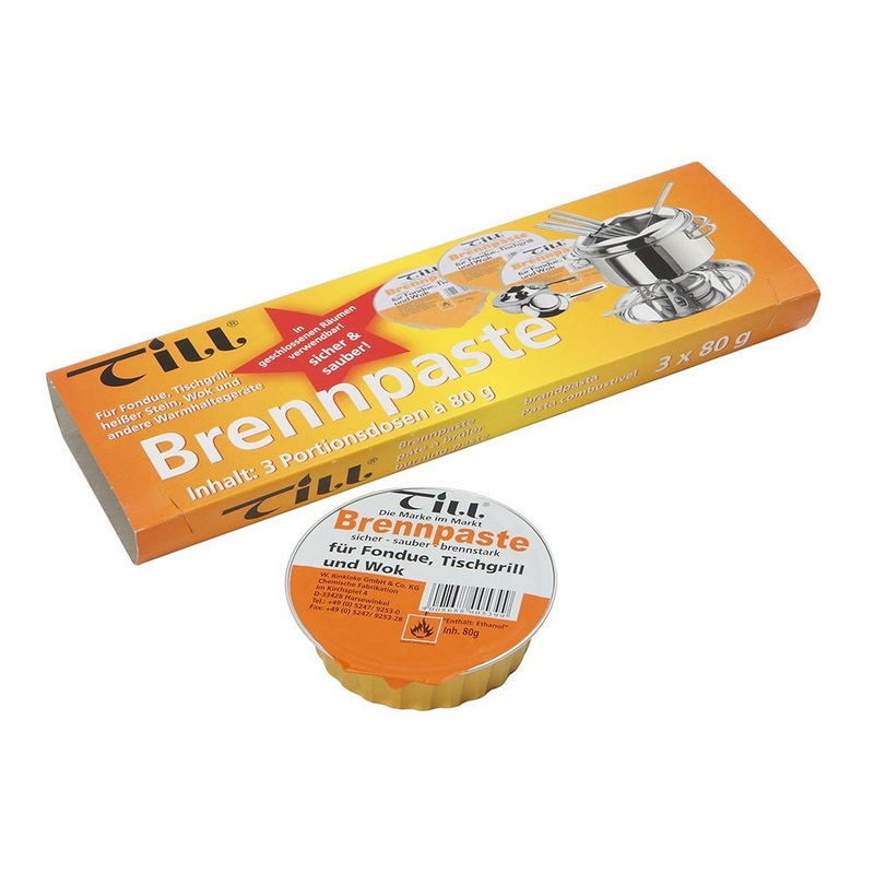 Burner Gel Fuel - Pack of 3