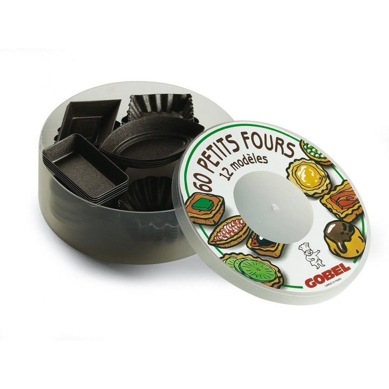 Gobel Non-Stick Petits Fours Moulds - Box of 60