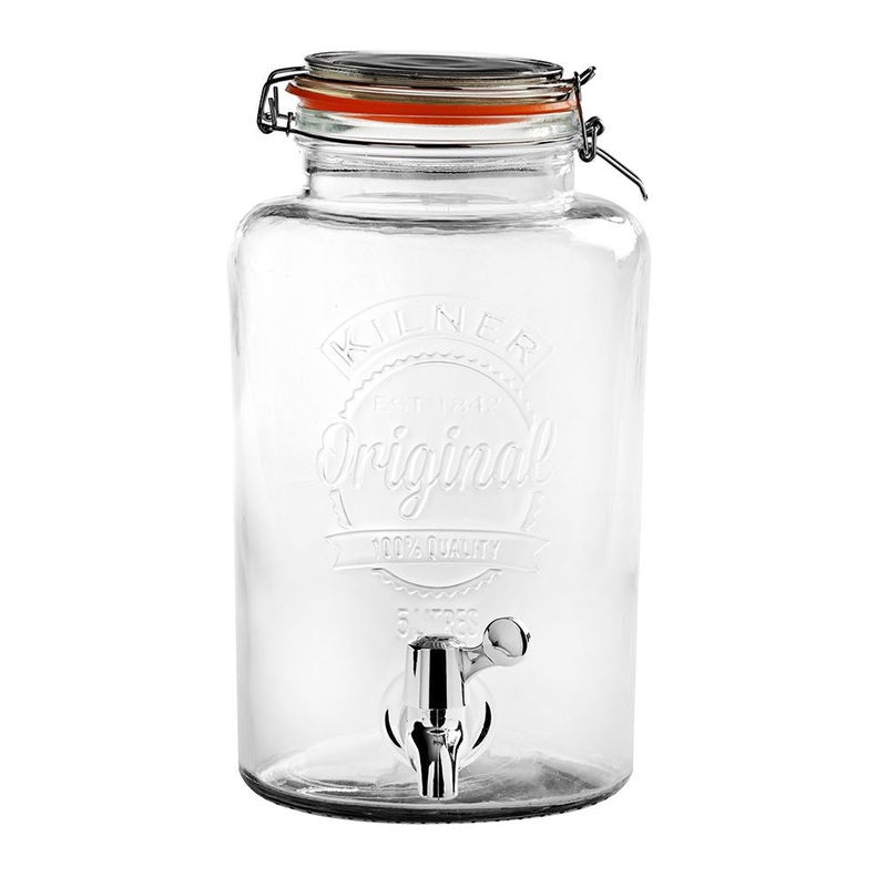 Kilner Small Glass Cliptop Drink Dispenser