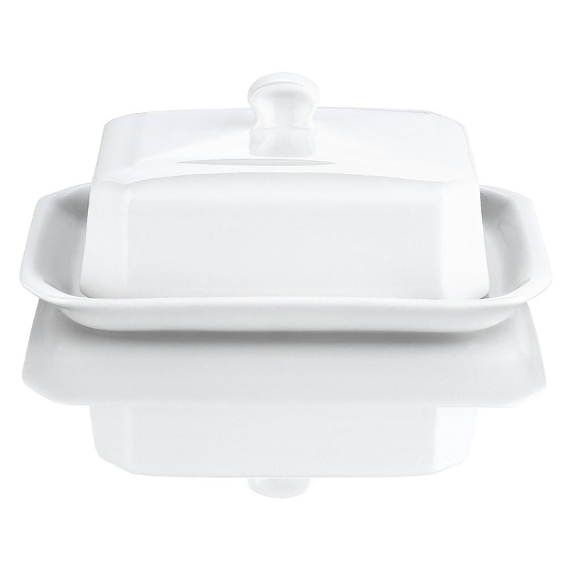 Pillivuyt Covered Butter Dish -18cm