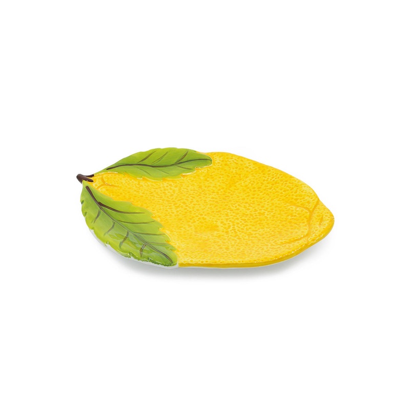 Sorrento Lemon Leaf Plate