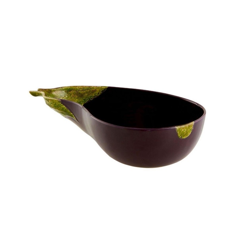 Bordallo Pinheiro Aubergine Dish  35cm
