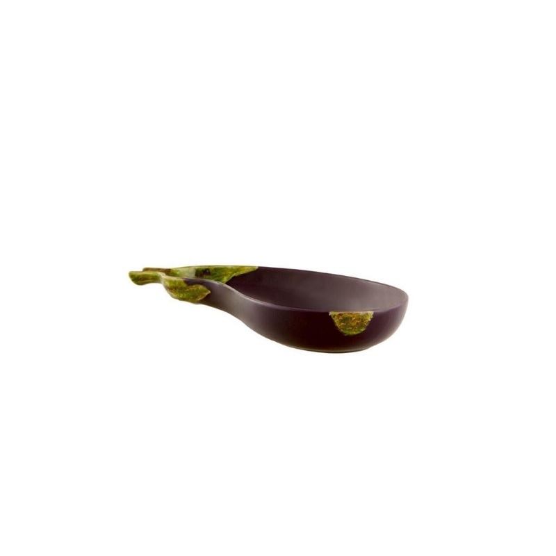 Bordallo Pinheiro Aubergine Platter - 25cm