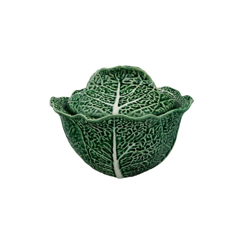 Bordallo Pinheiro Cabbage Covered Bowl - 3L