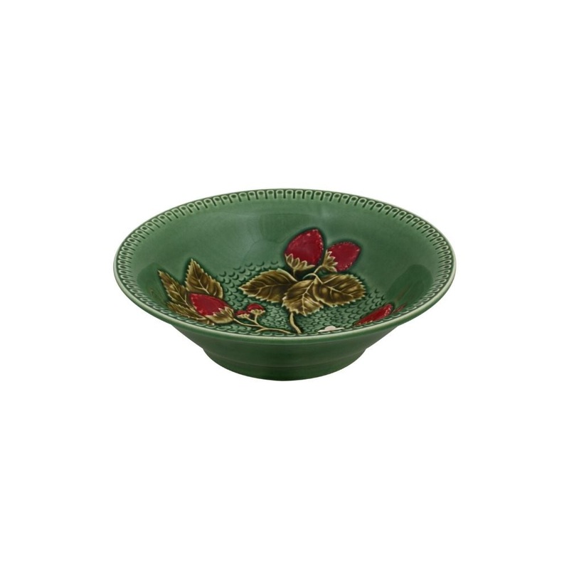Bordallo Pinheiro Strawberry Bowl  18cm