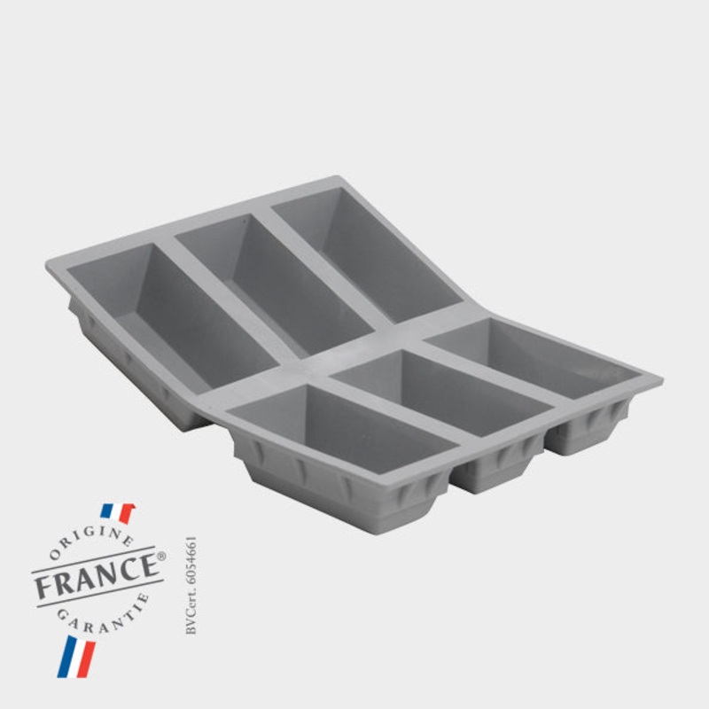 de Buyer 6-Cup Cake Portion Mould