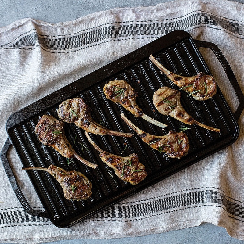 Lodge Cast Iron Reversible Grill Plate