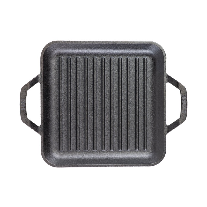 Lodge Cast Iron Square Grill Pan  27cm