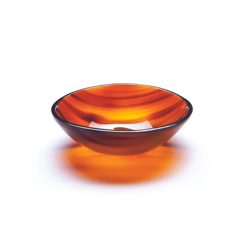 Sarah Petherick Salt Bowl - Flamed Horn