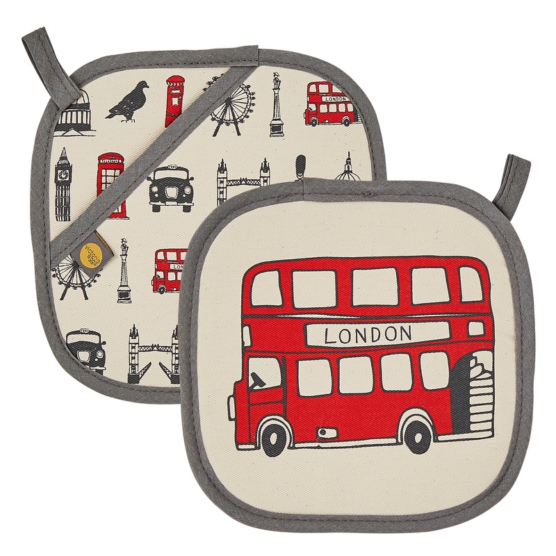 Victoria Eggs London Icons Pot Holders