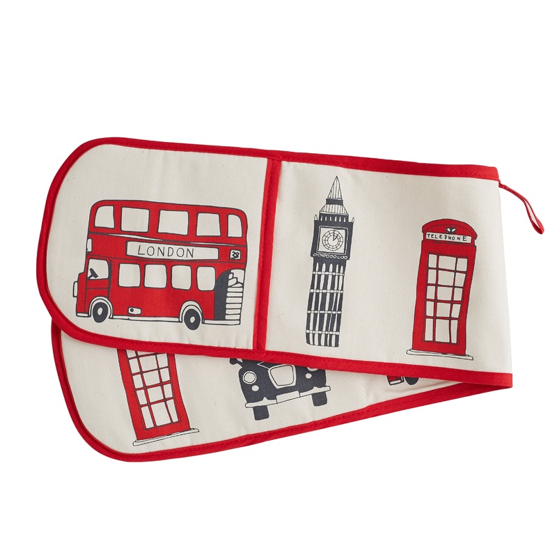 Victoria Eggs London Skyline Oven Glove