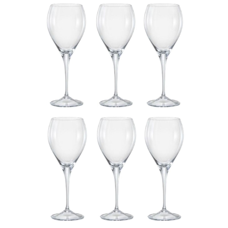 Crystal Bohemia Lenny Red Wine Glass - Set of 6
