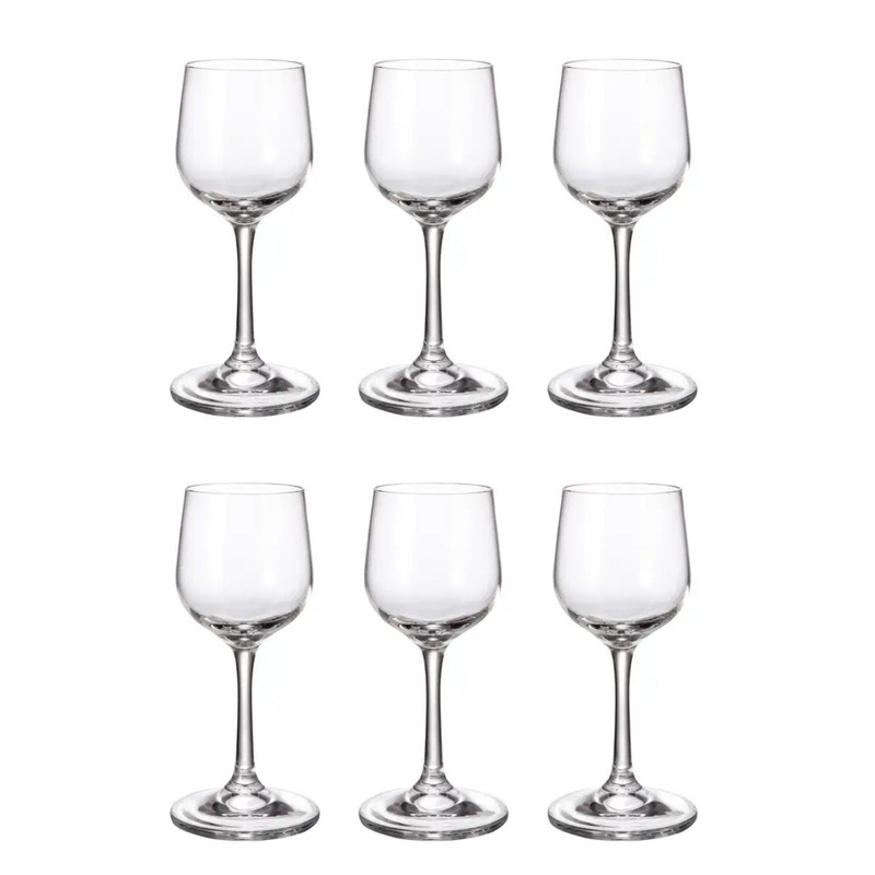 Crystal Bohemia Liquer Glass Apus - Set Of 6