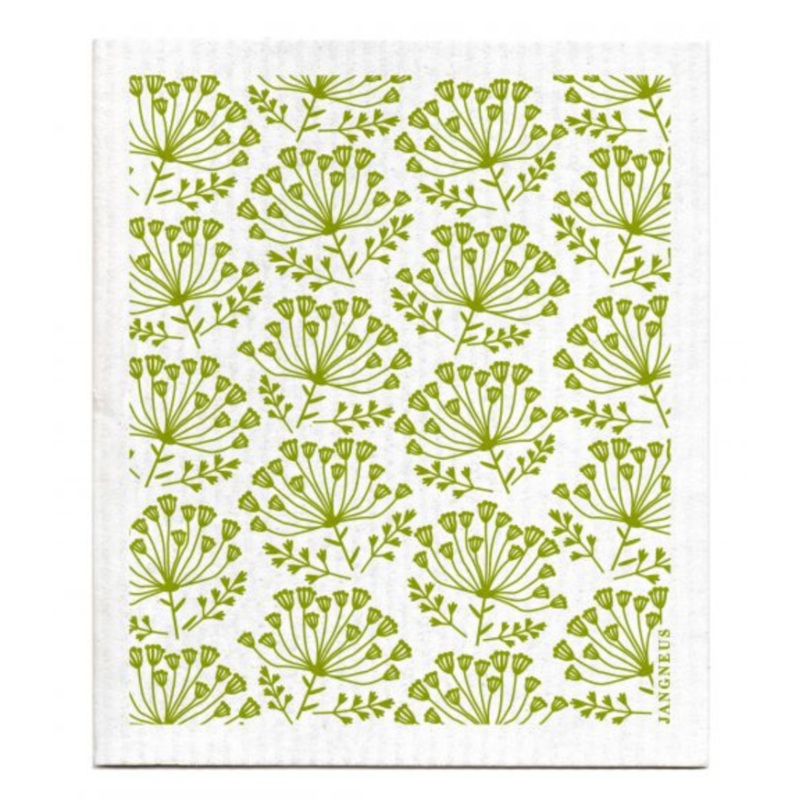 Jangneus Green Dill Dishcloth