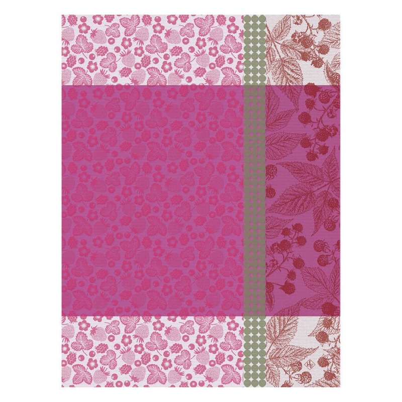 Le Jacquard Franais Summer Harvest Tea Towel - Pink