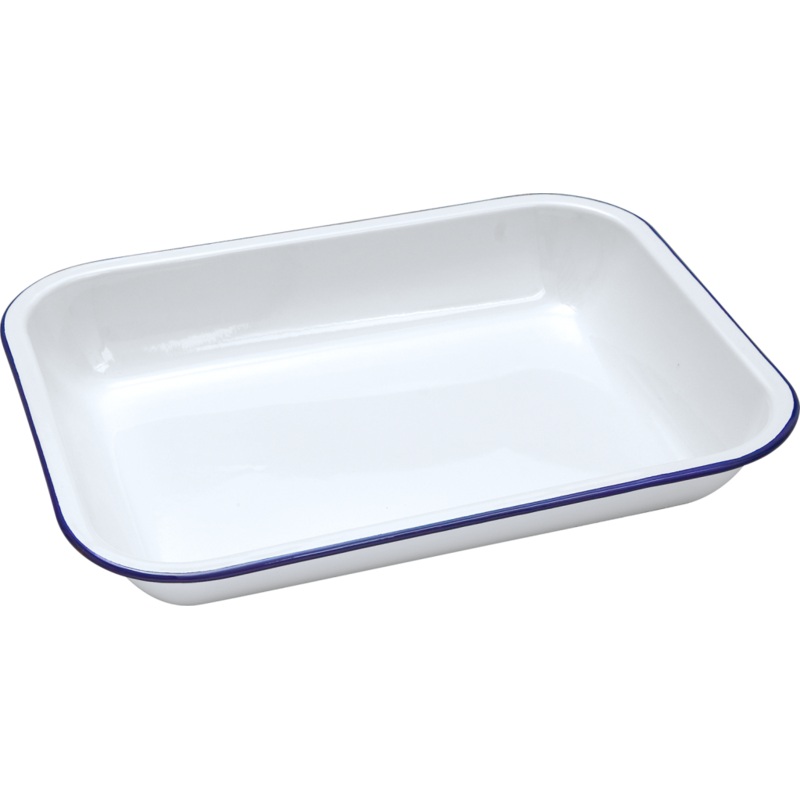 Falcon White Enamel Bakepan