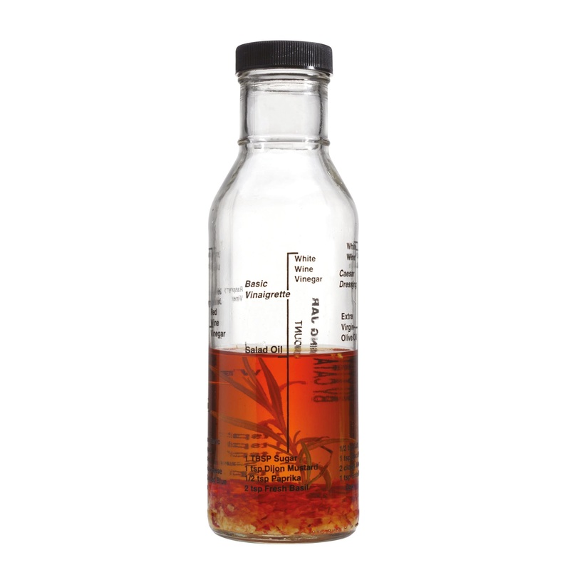 Glass Dressing Bottle