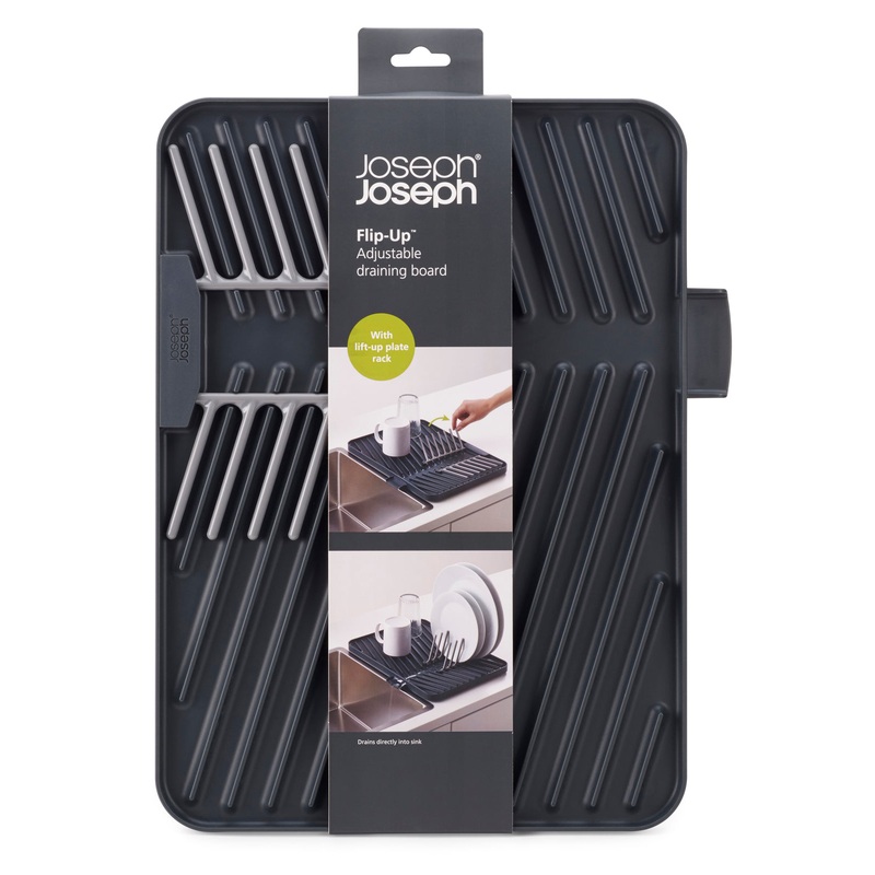 Joseph Joseph Flip Up Draining Board  Grey