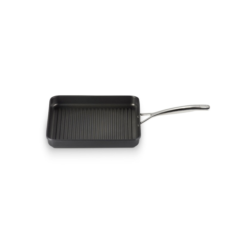 Le Creuset Toughened Non-Stick Ribbed Square Grill - 28cm