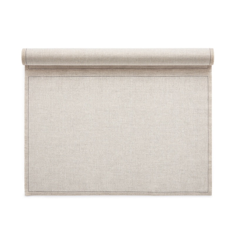 My Drap 6 Piece Cotton Placemat Roll - Natural